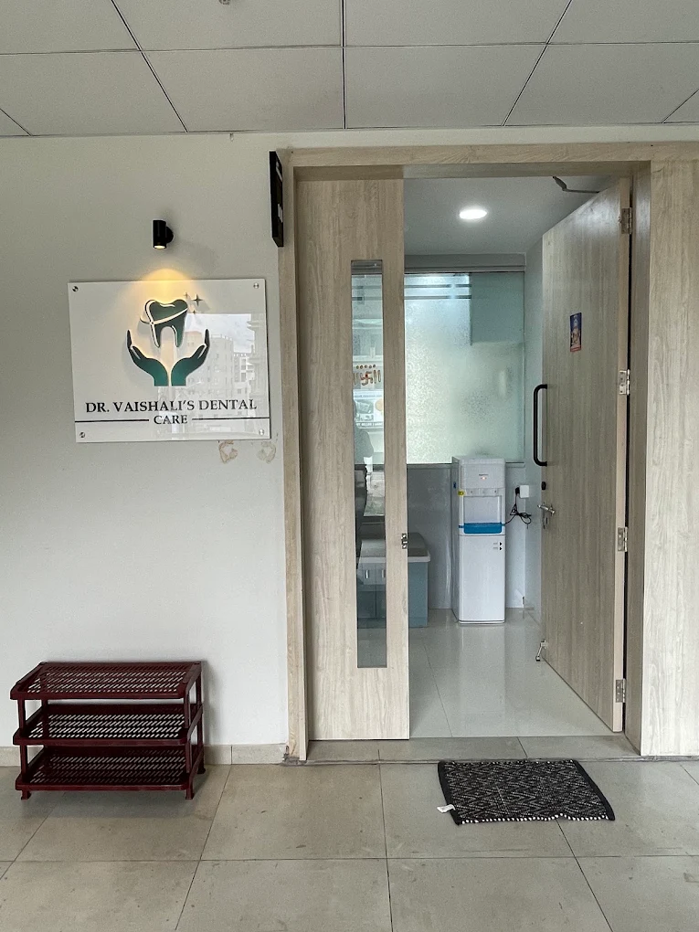 Dental clinic entrance, ANP Landmark Wakad